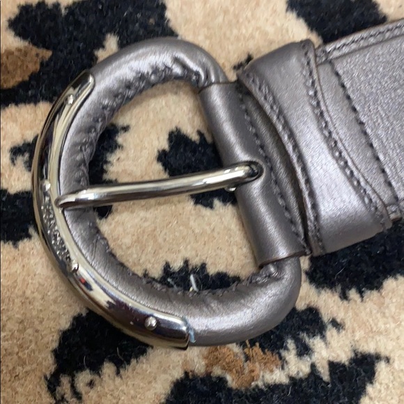 Vintage Prada Leather Belt - Picture 4 of 5